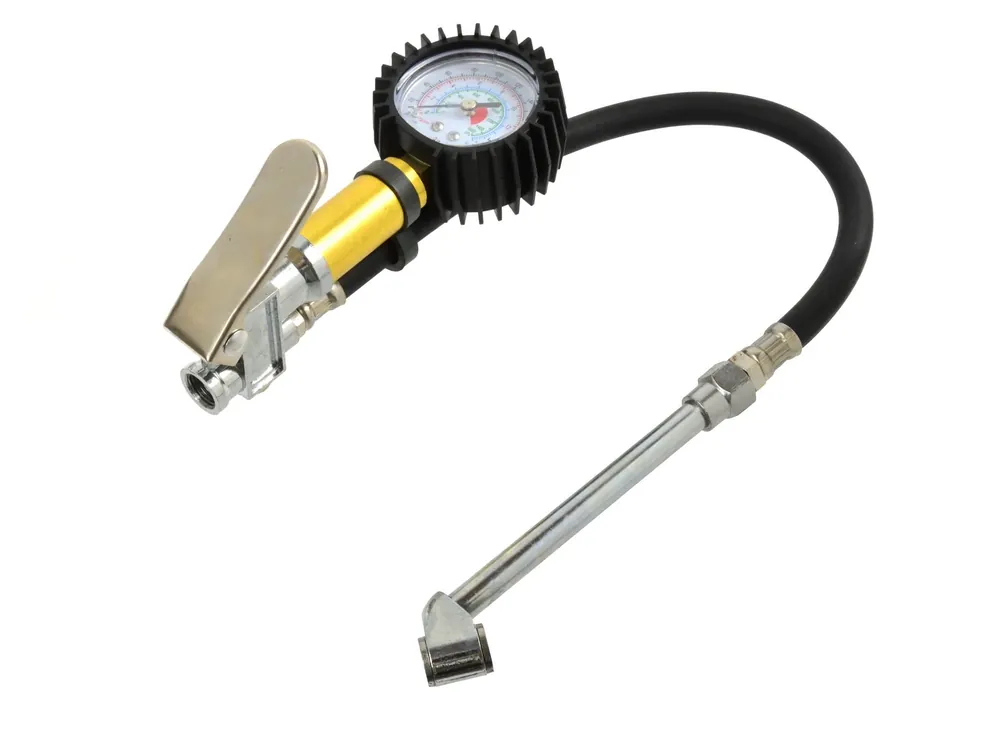 Geko kerékfúvó pisztoly nyomásmérővel, 16bar Akció